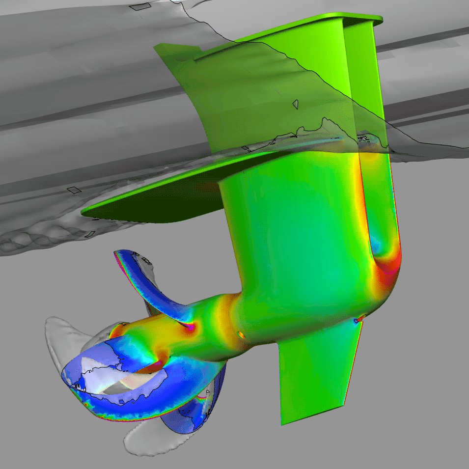 Propeller development and testing visualization